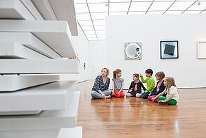 Kunstvermittlung für Kinder im Museum Ritter