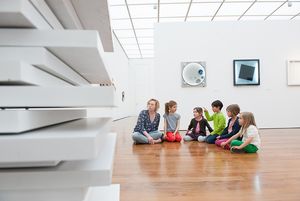 Kunstvermittlung für Kinder im Museum Ritter