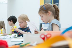 Kunstvermittlung für Kinder im Museum Ritter